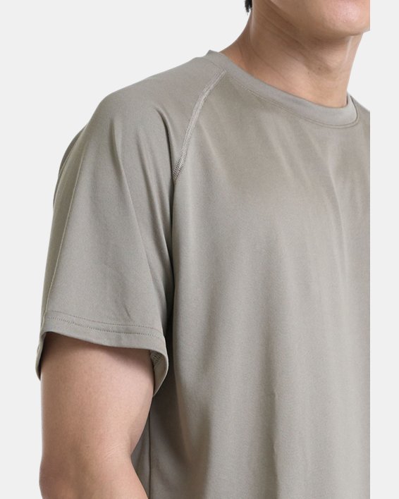 เสื้อยืดแขนสั้น UA Tactical Tech™ สำหรับผู้ชาย in Brown image number 3